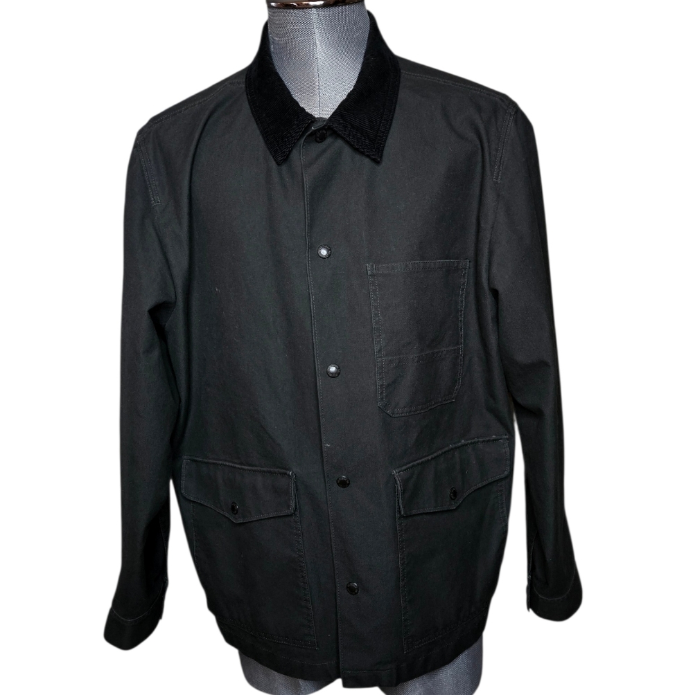 Filson | Tin Cloth Cruiser Jacket | Raven Black | Mens | XL - Picture 6 of 16